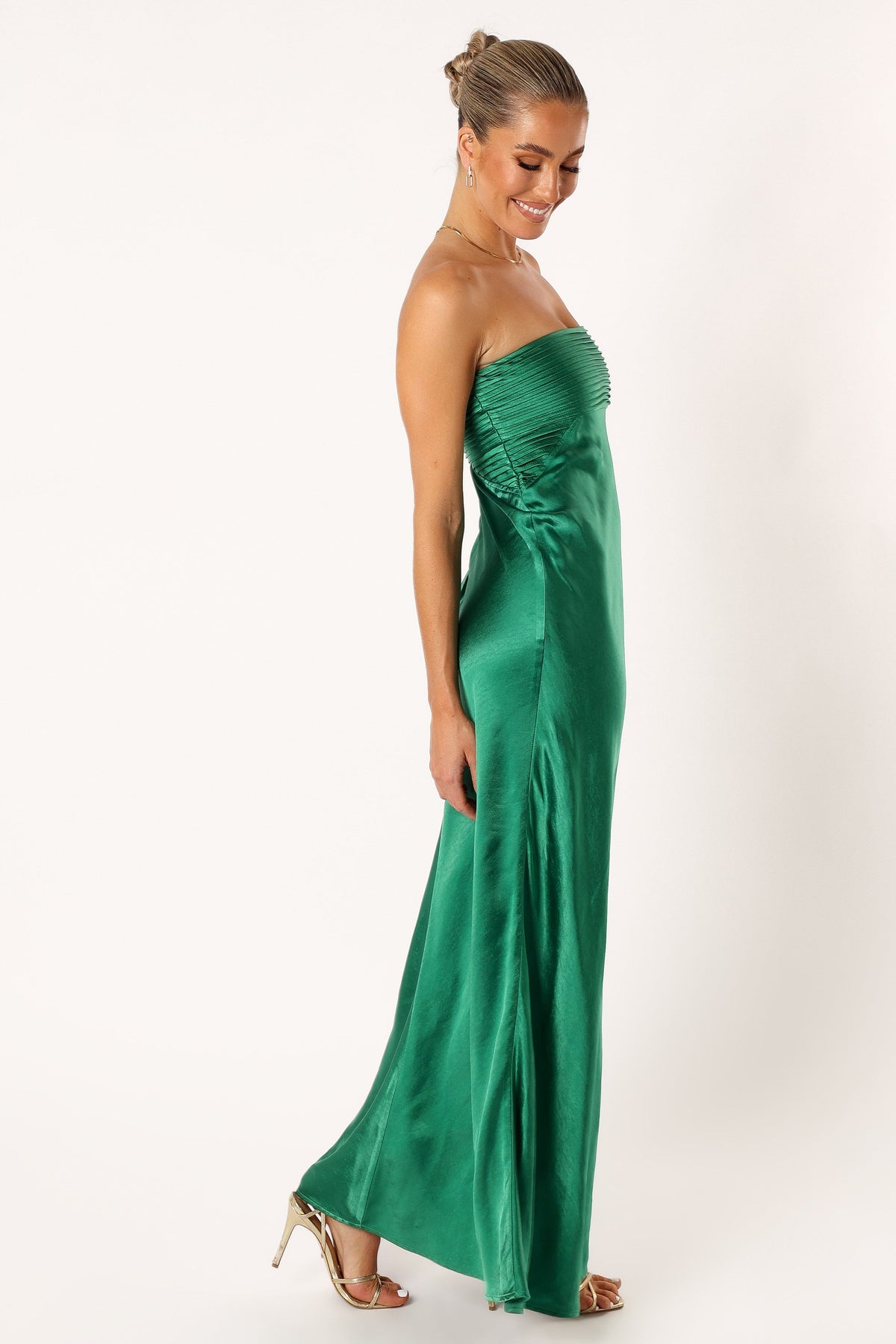 Adina Maxi Dress in Emerald – view 5 of 9