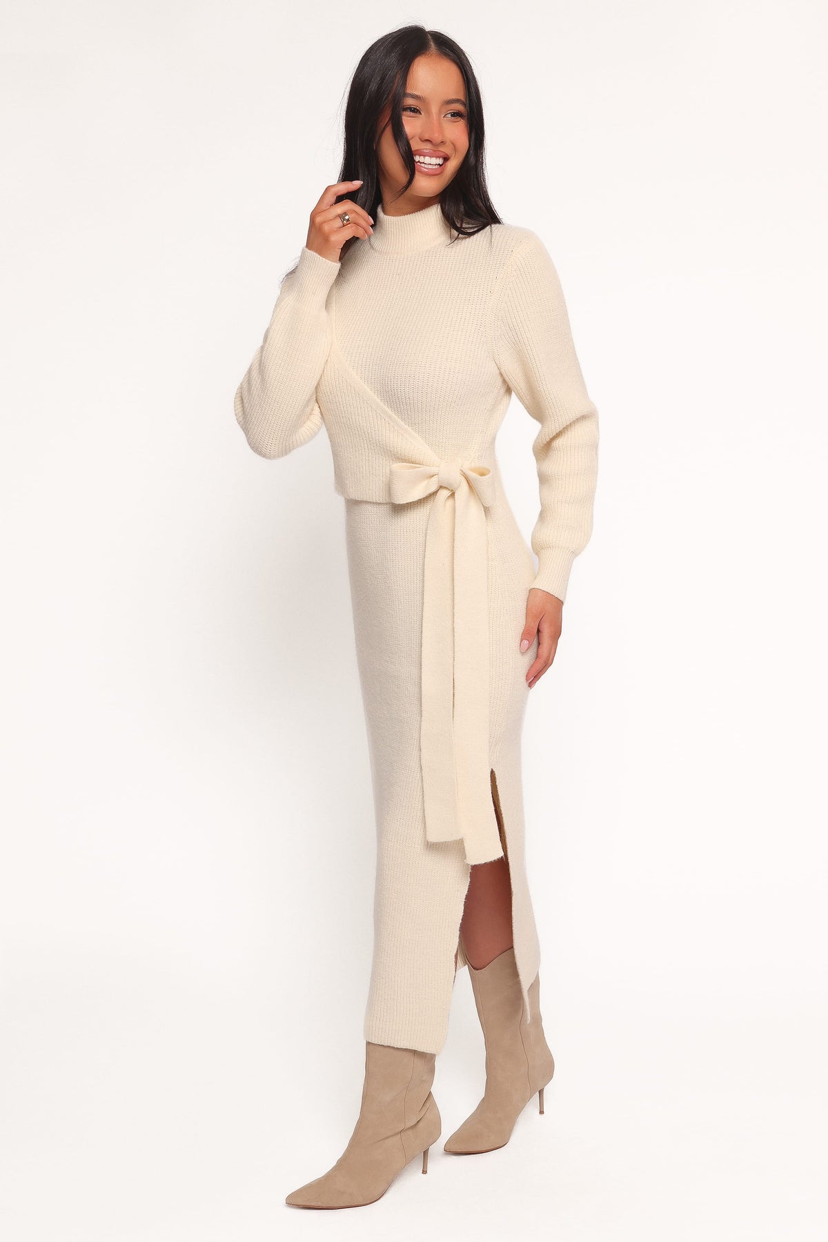 Aerin Knit Dress in Cream – view 5 of 9