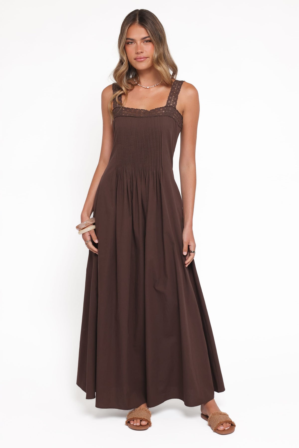 Alandra Maxi Dress in Brown – view 6 of 8