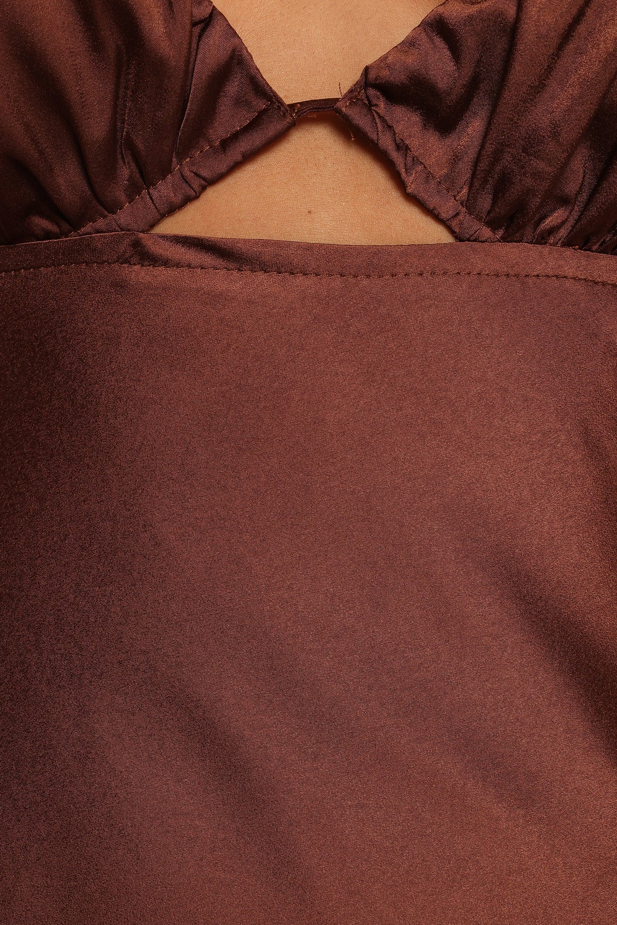 Amalia Maxi Dress in Chocolate – view 10 of 10