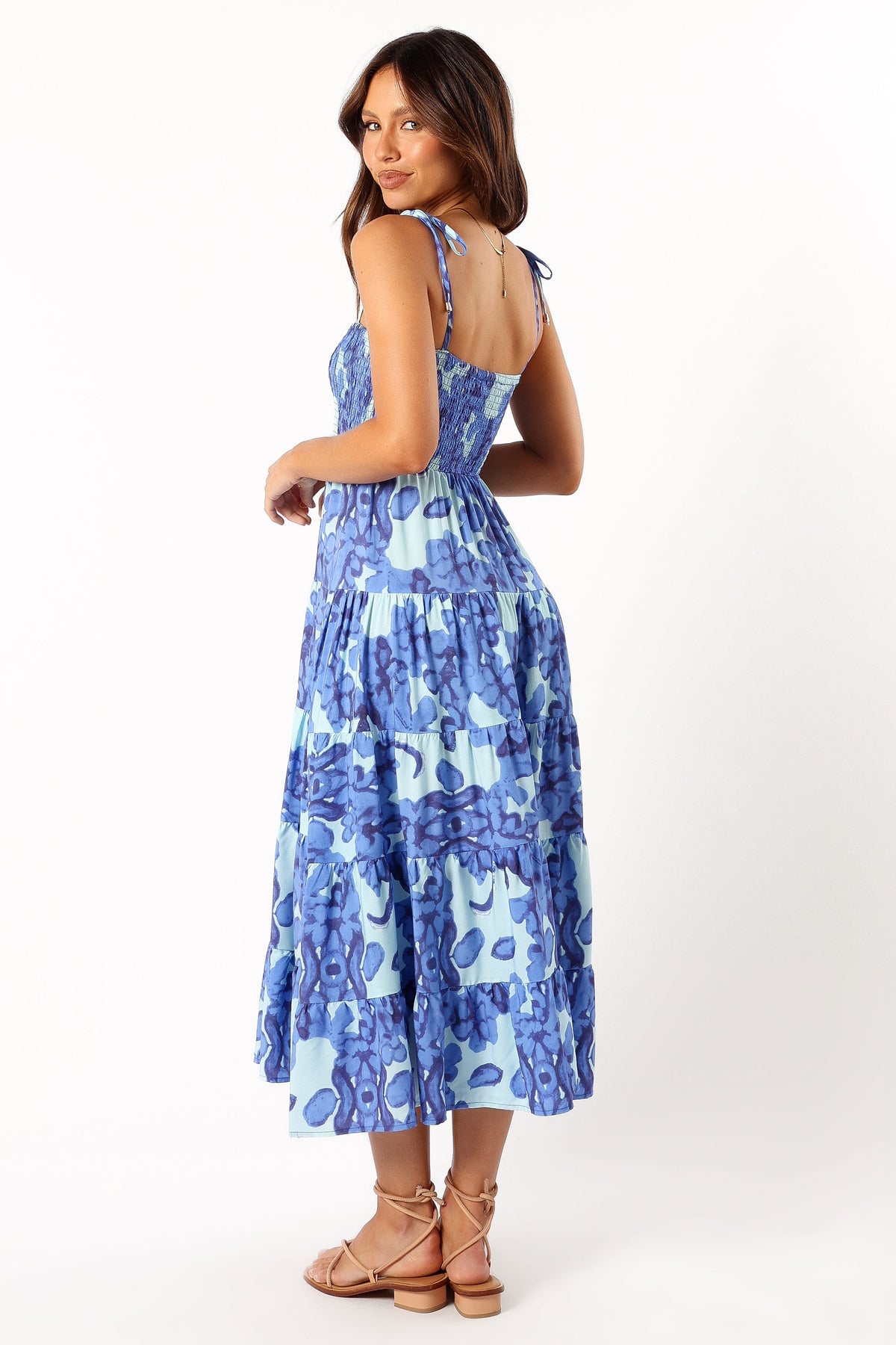 Amarie Midi Dress in Blue – view 4 of 8