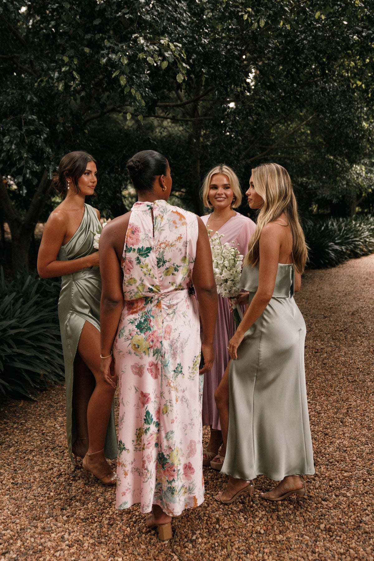 Anabelle Halter Neck Midi Dress in Pink Floral – view 4 of 10