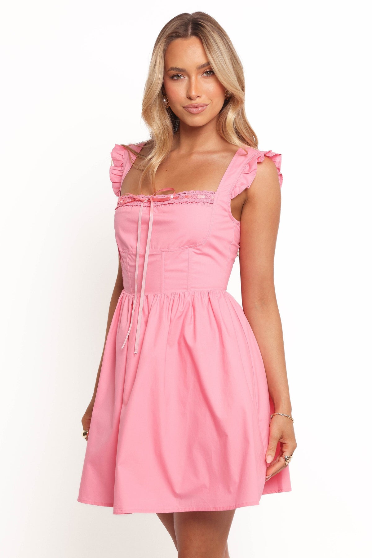Anastasia Mini Dress in Pink – view 4 of 8