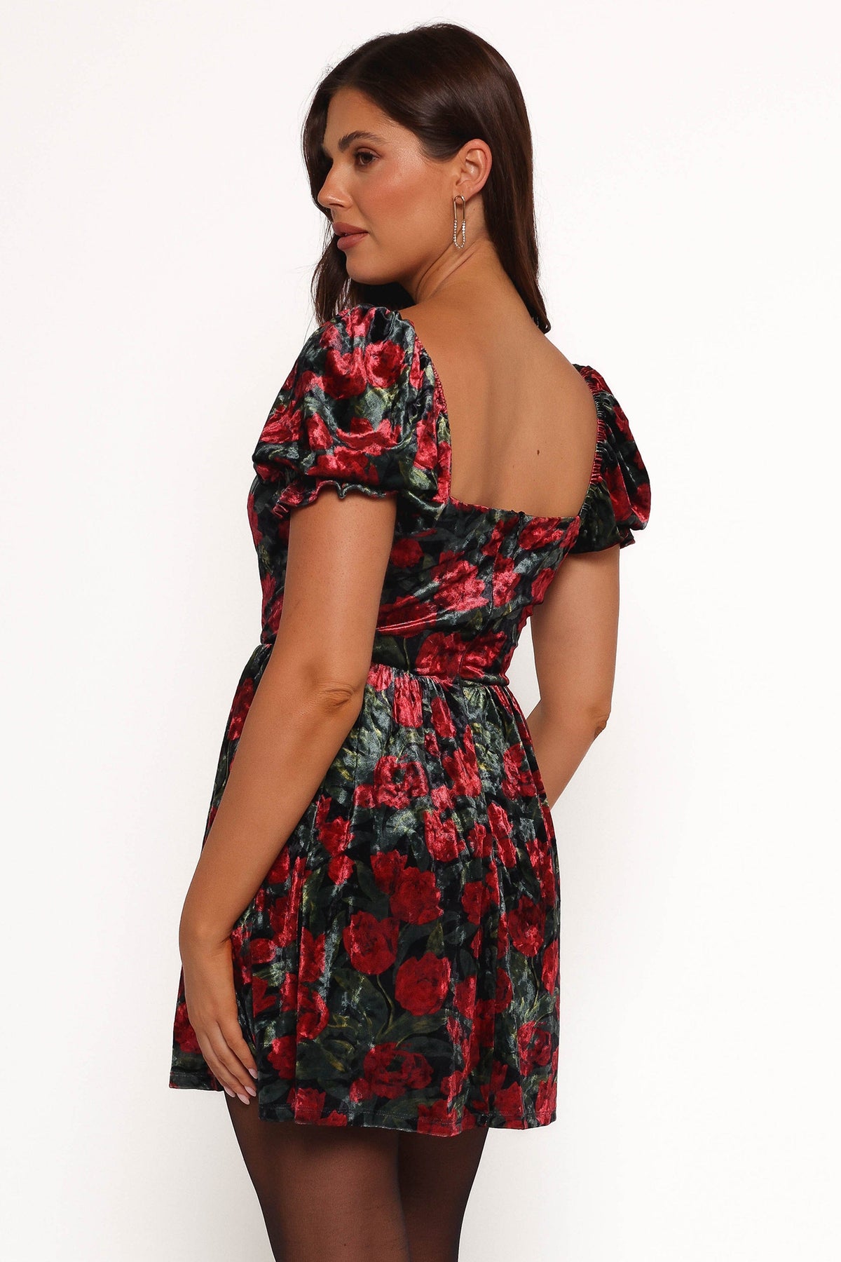 Anders Mini Dress in Black/Red – view 7 of 10