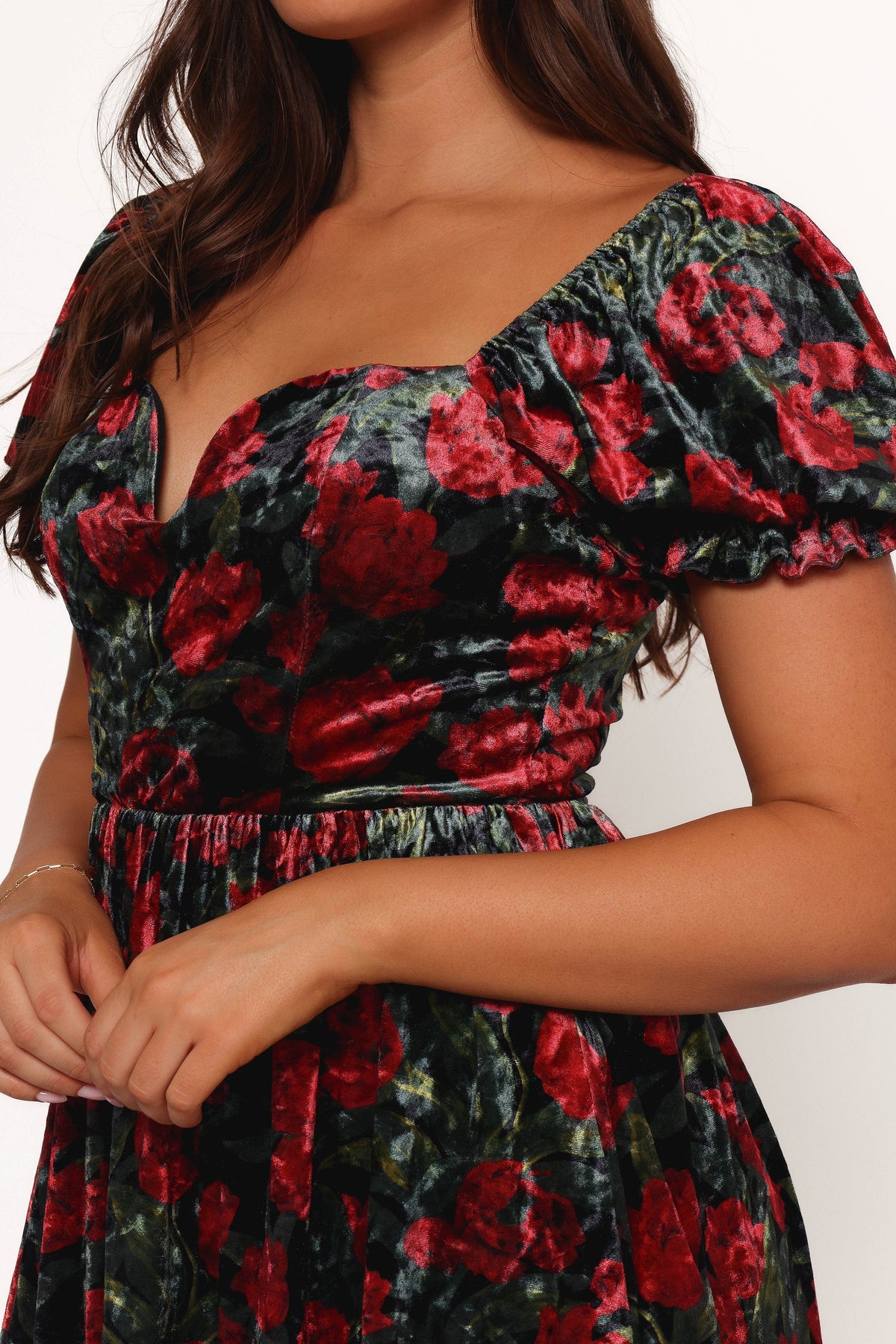 Anders Mini Dress in Black/Red – view 8 of 10
