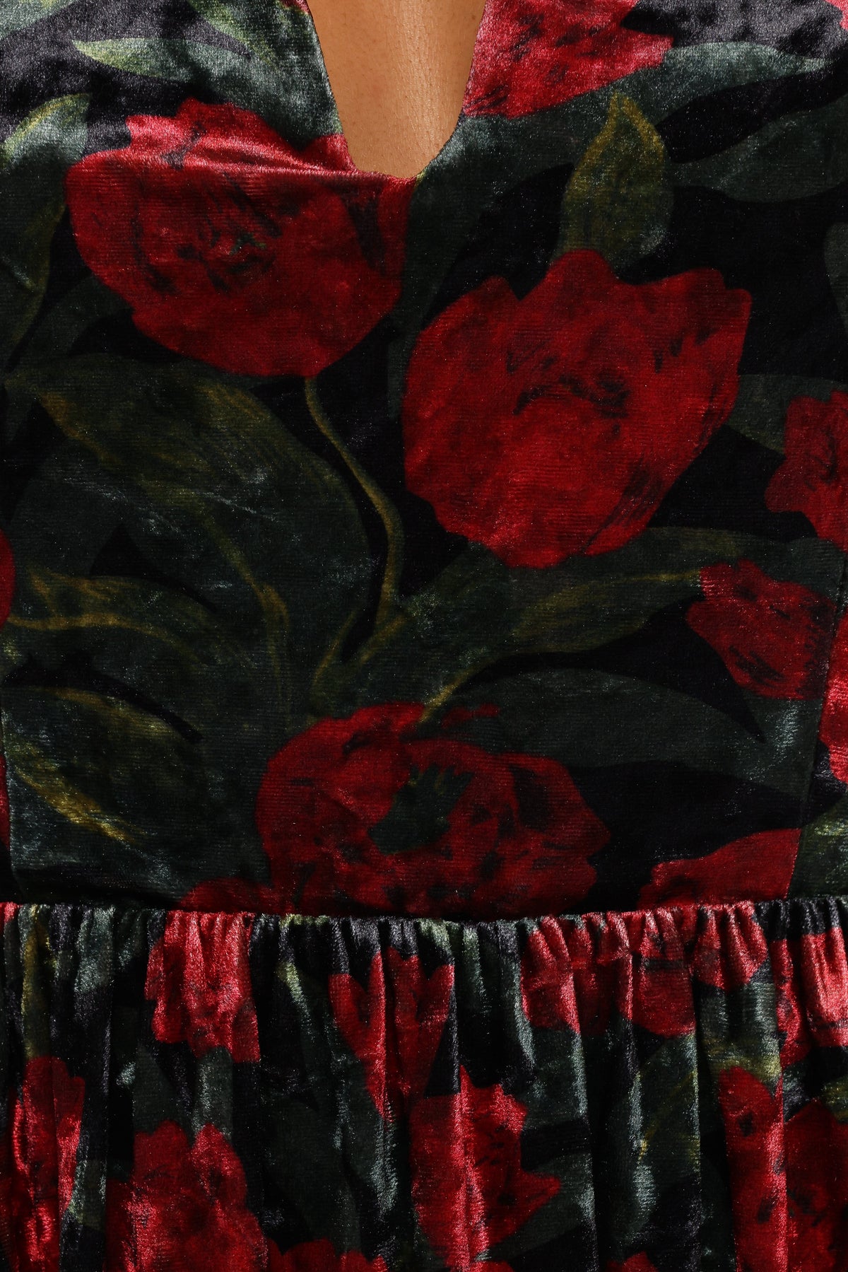 Anders Mini Dress in Black/Red – view 9 of 10