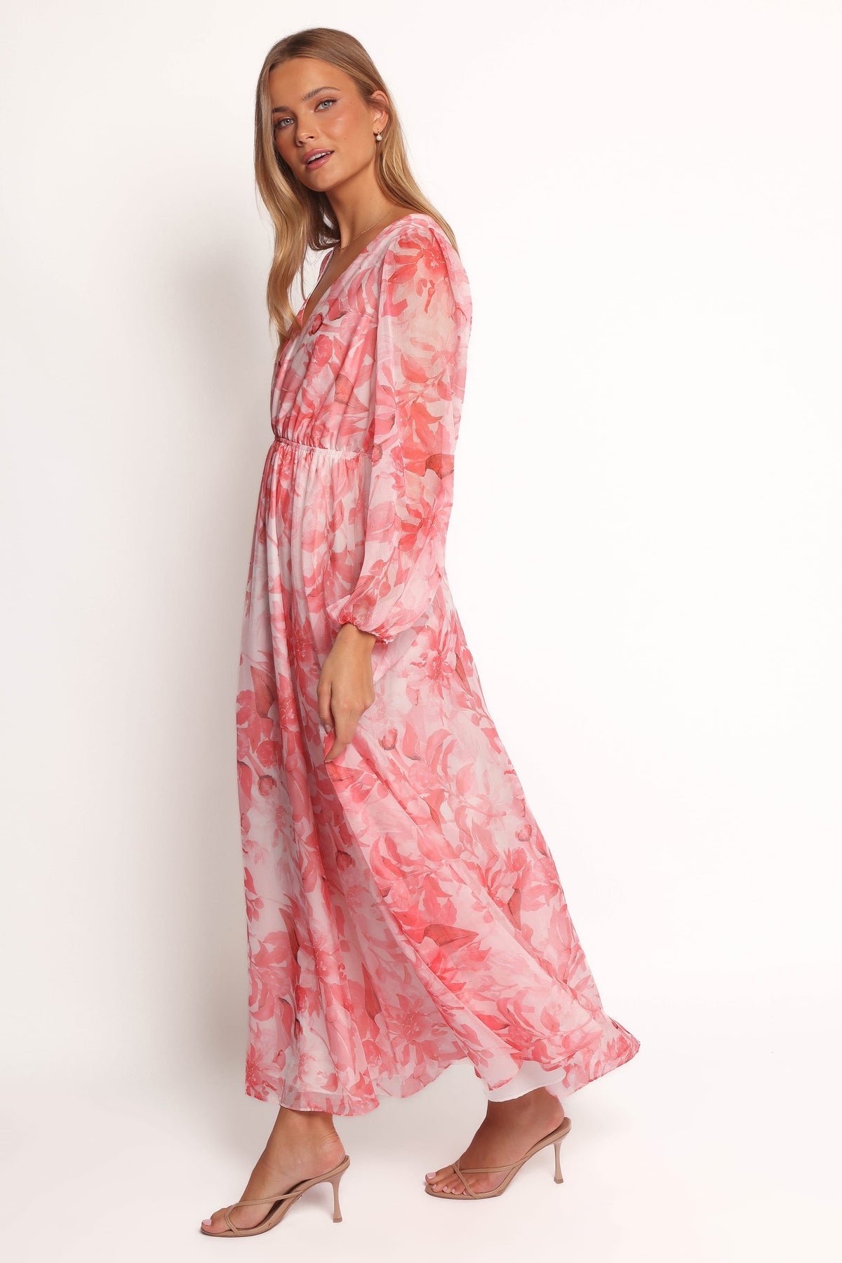 Anisa Maxi Dress in Pink Floral – view 5 of 7