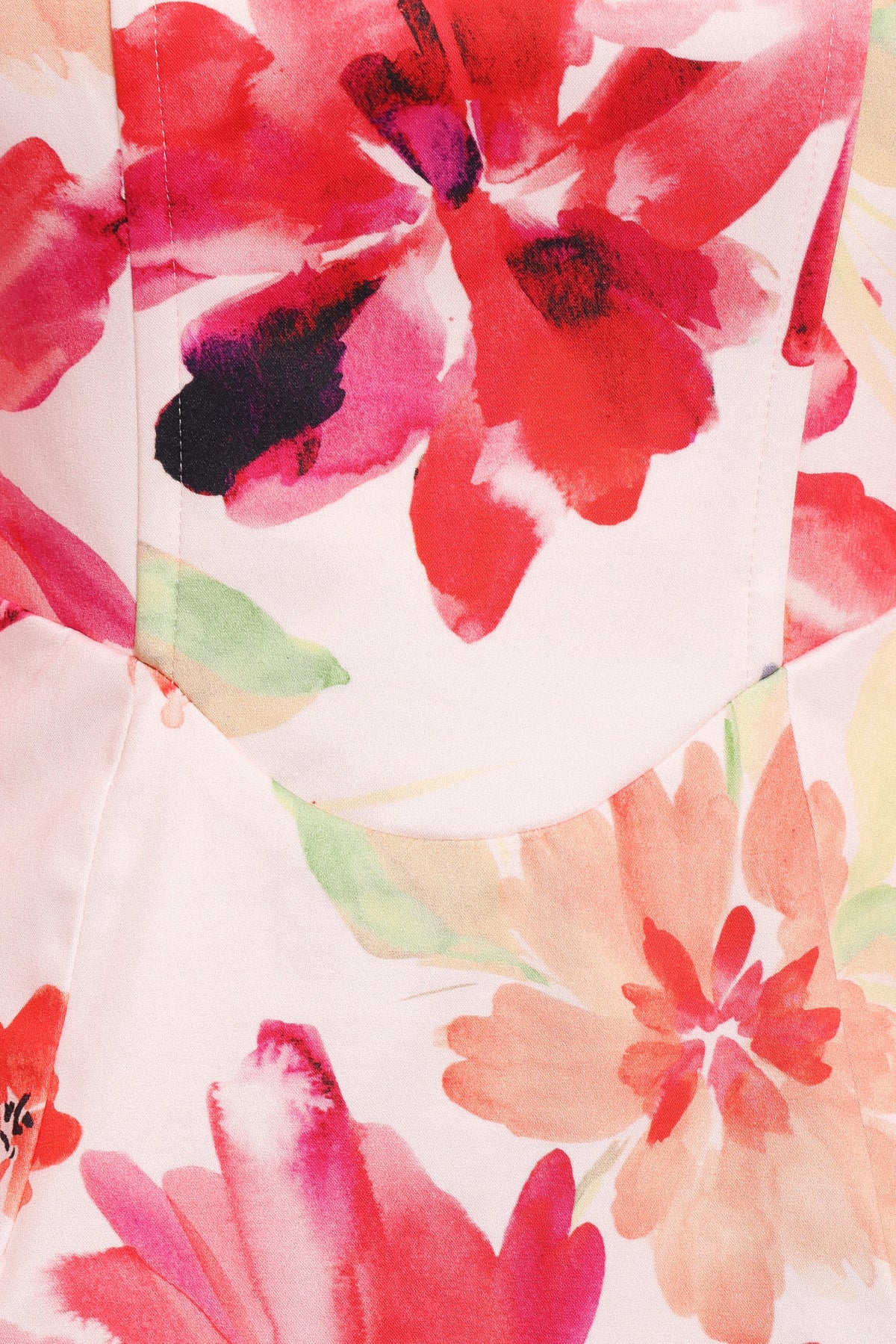 Annette Mini Dress in Orange Floral – view 8 of 9