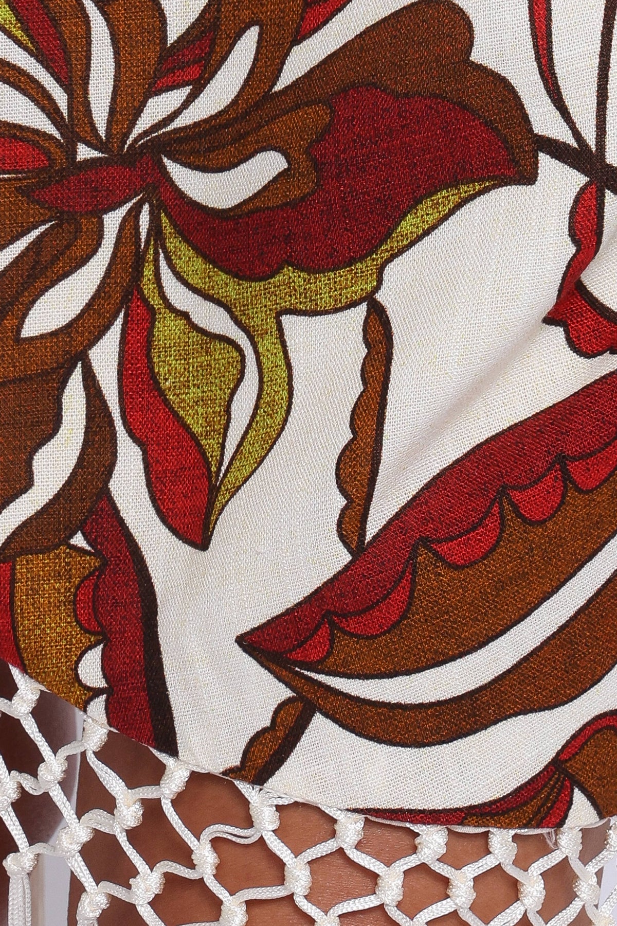 Aquarius Midi Dress in Brown Floral – view 7 of 8