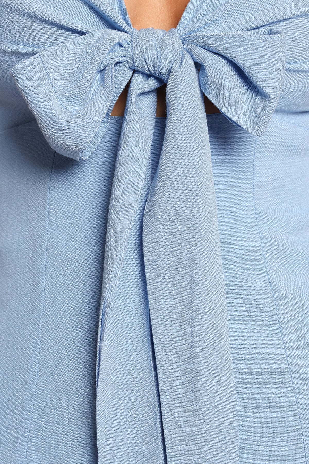 Archer Midi Dress in Cornflower Blue – view 9 of 9