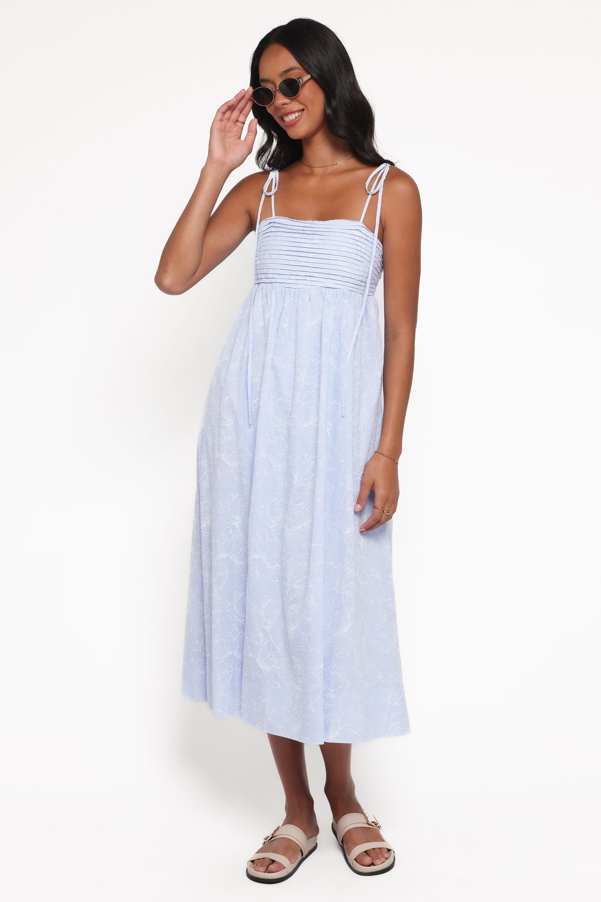 Ashtyn Maxi Dress in Cornflower Blue – view 5 of 7