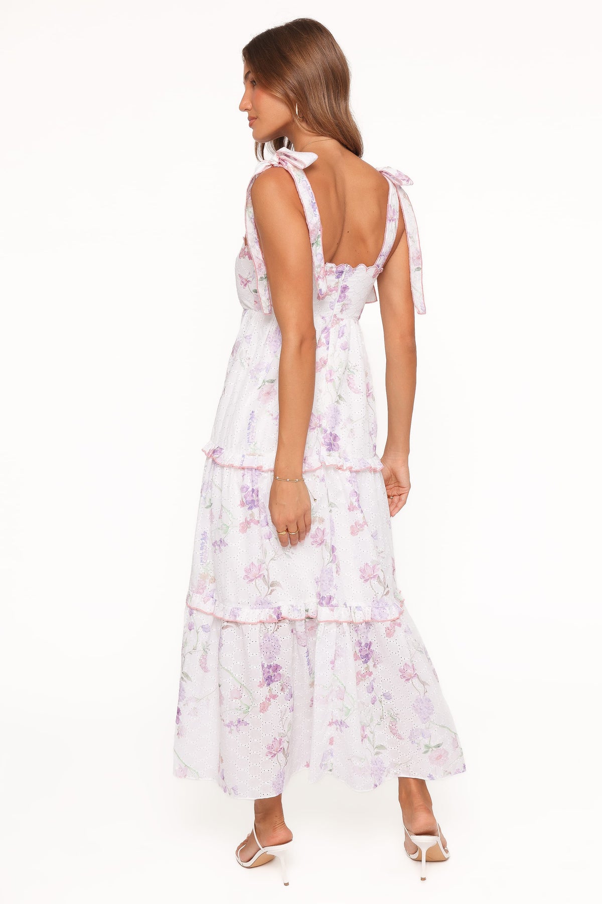 Aurelia Maxi Dress in Purple Floral – view 5 of 7