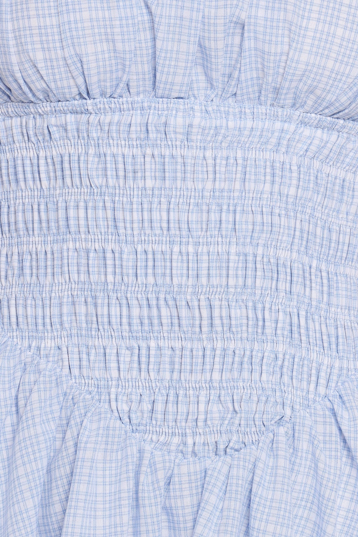 Ayla Mini Dress in Blue Gingham – view 6 of 8