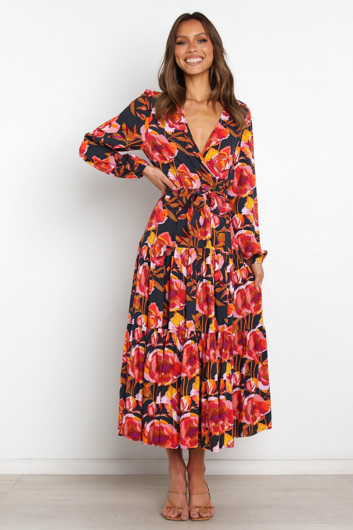 Balsa Dress in Navy Floral – view 3 of 7