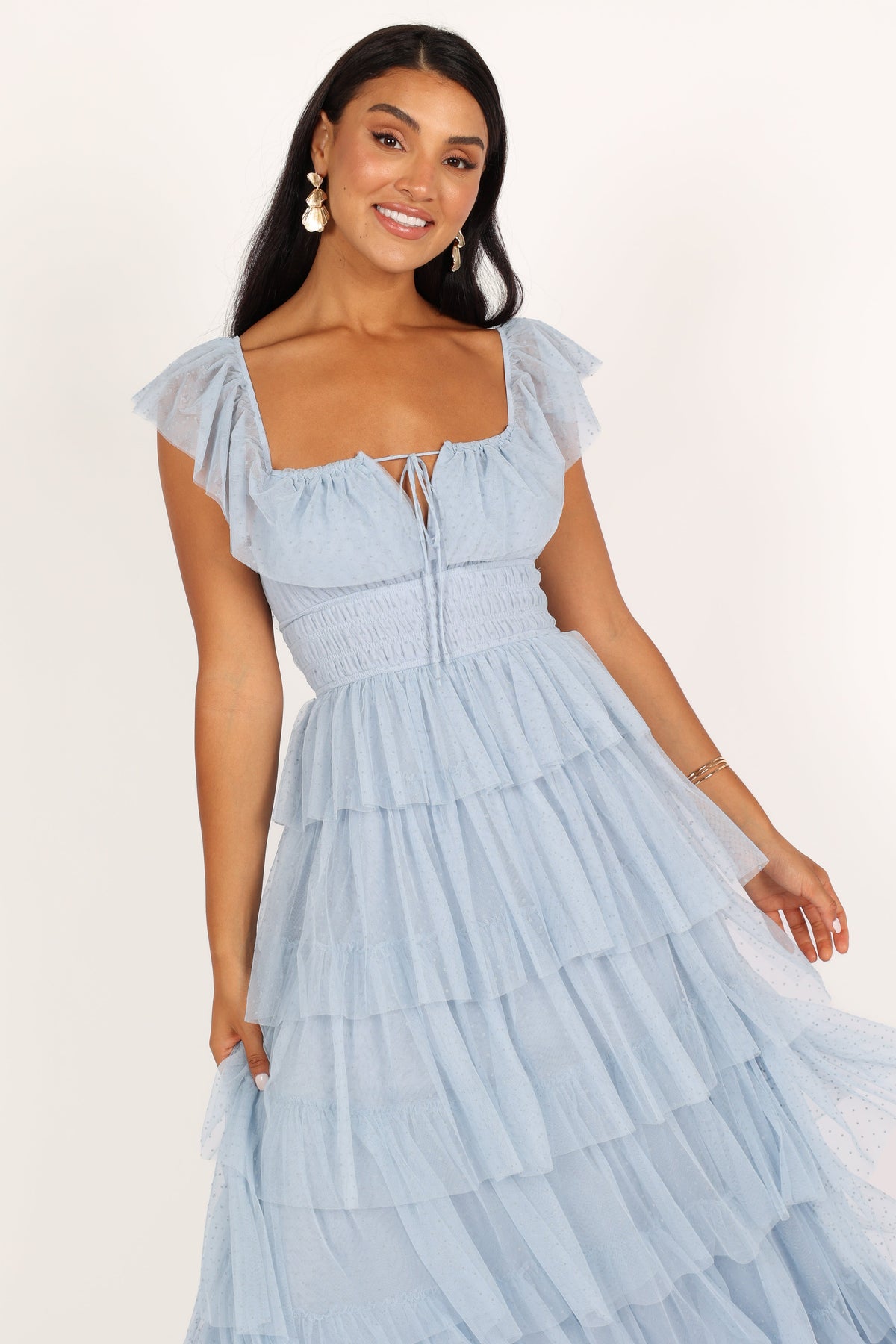 Belle Maxi Dress in Blue – view 7 of 10