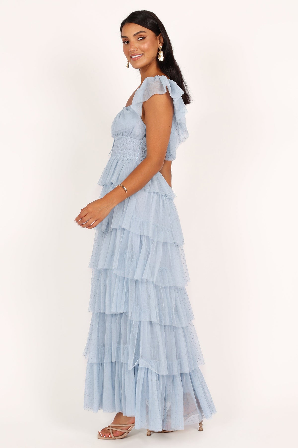 Belle Maxi Dress in Blue – view 3 of 10