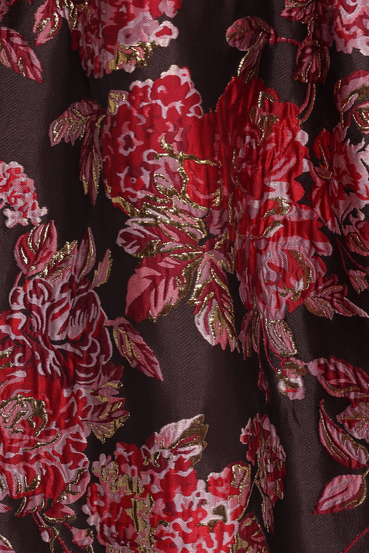 Betina Bow Front Maxi Dress in Brown Floral – view 6 of 7