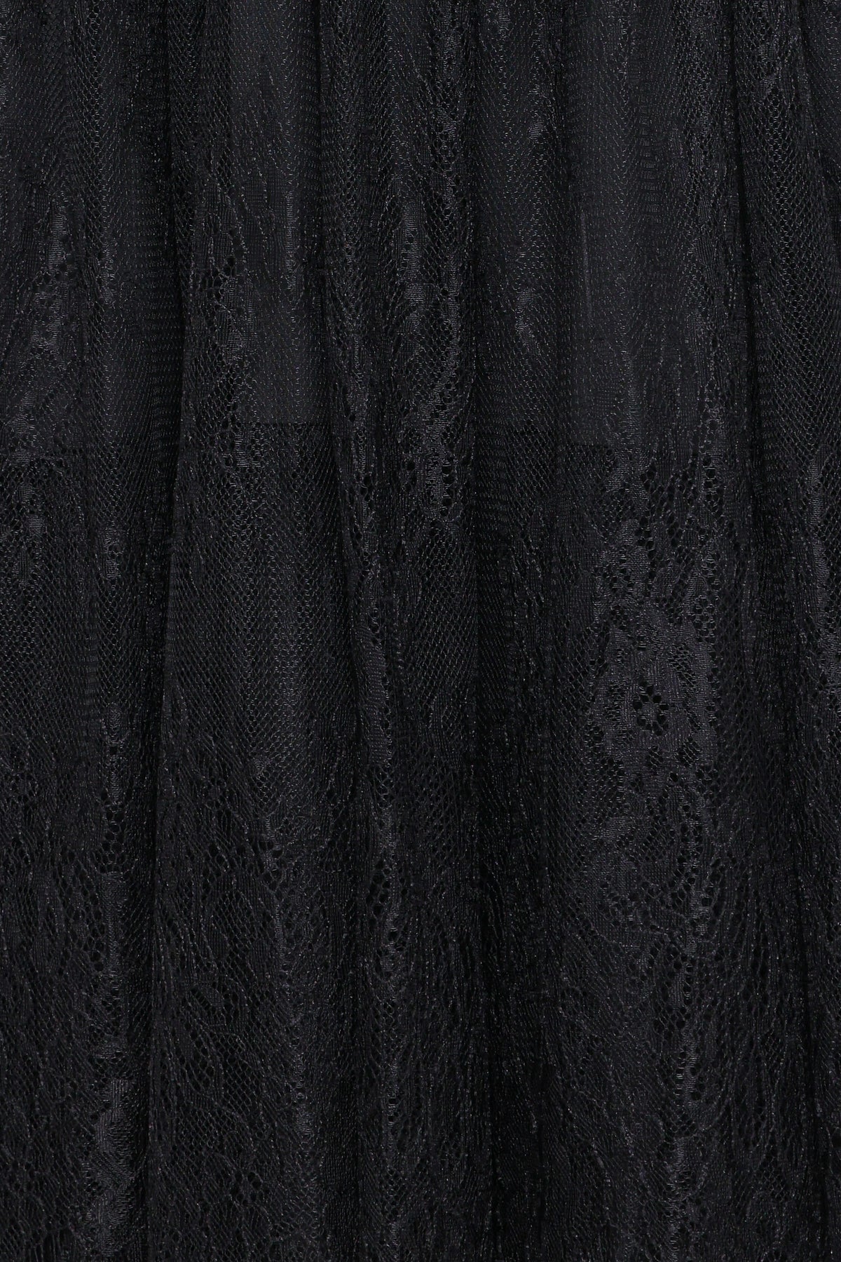 Bloom Strapless Maxi Dress in Black Lace – view 6 of 7