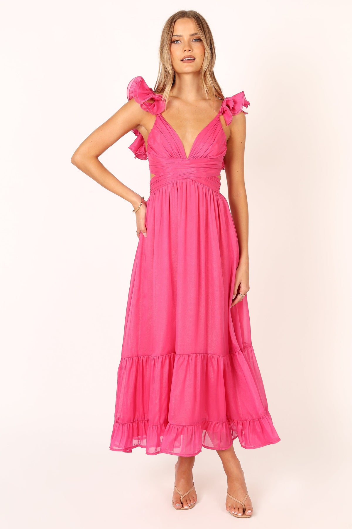 Bonito Midi Dress in Berry – view 4 of 12