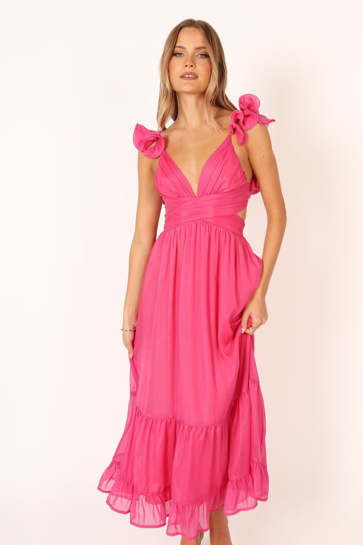 Bonito Midi Dress in Berry – view 5 of 12