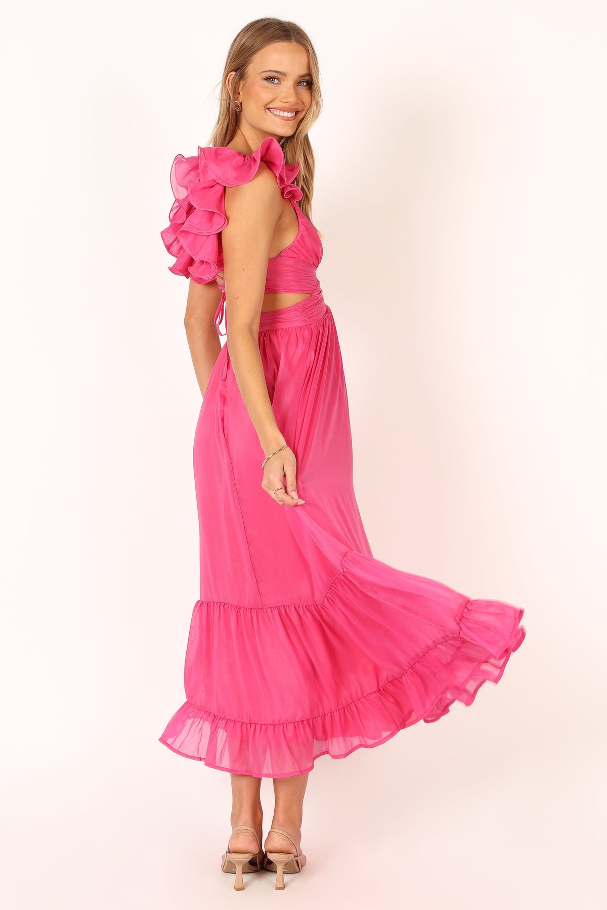 Bonito Midi Dress in Berry – view 7 of 12