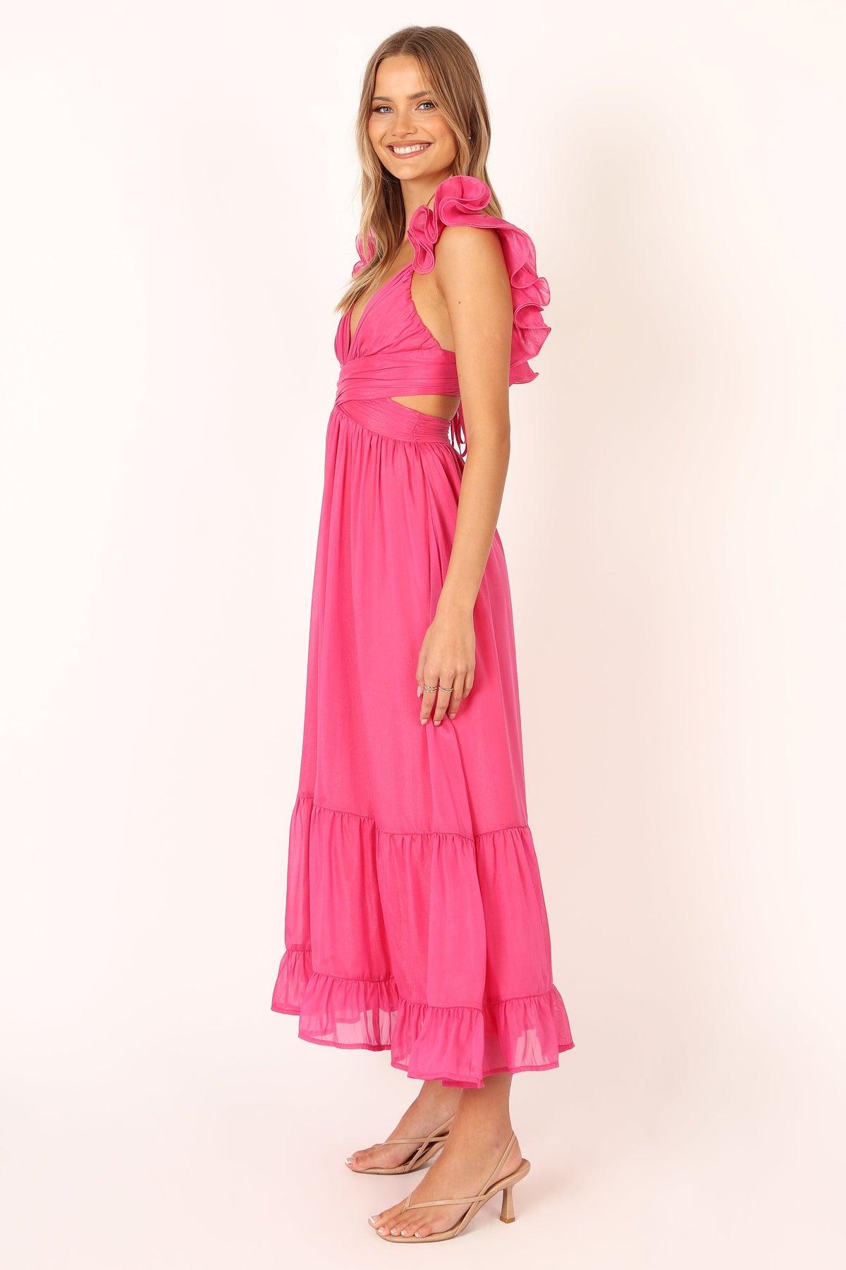 Bonito Midi Dress in Berry – view 9 of 12