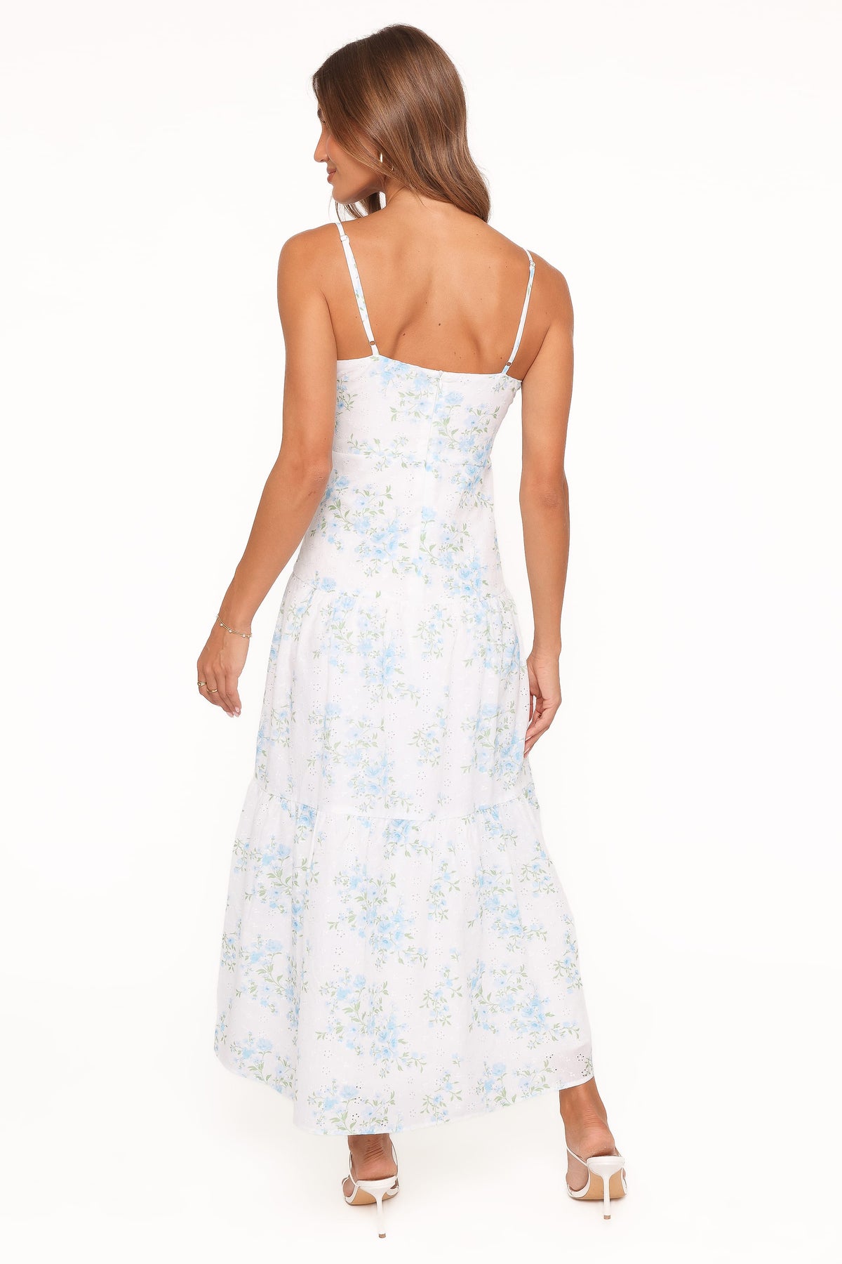 Botanique Midi Dress in Blue Floral – view 6 of 8