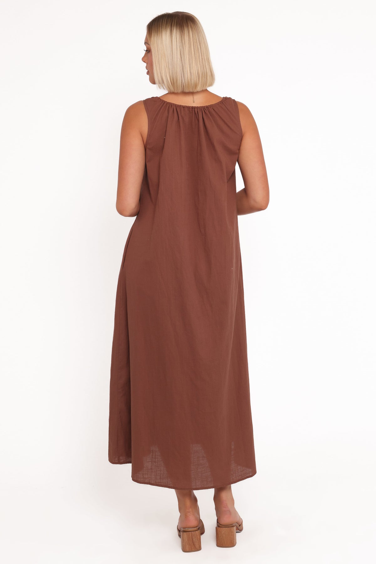 Bowman Maxi Dress in Chocolate Brown – view 4 of 6