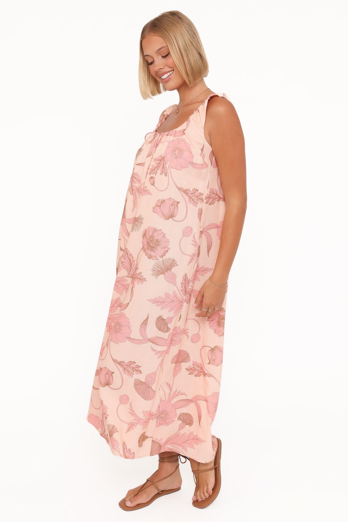 Bowman Maxi Dress in Pink Floral – view 4 of 8