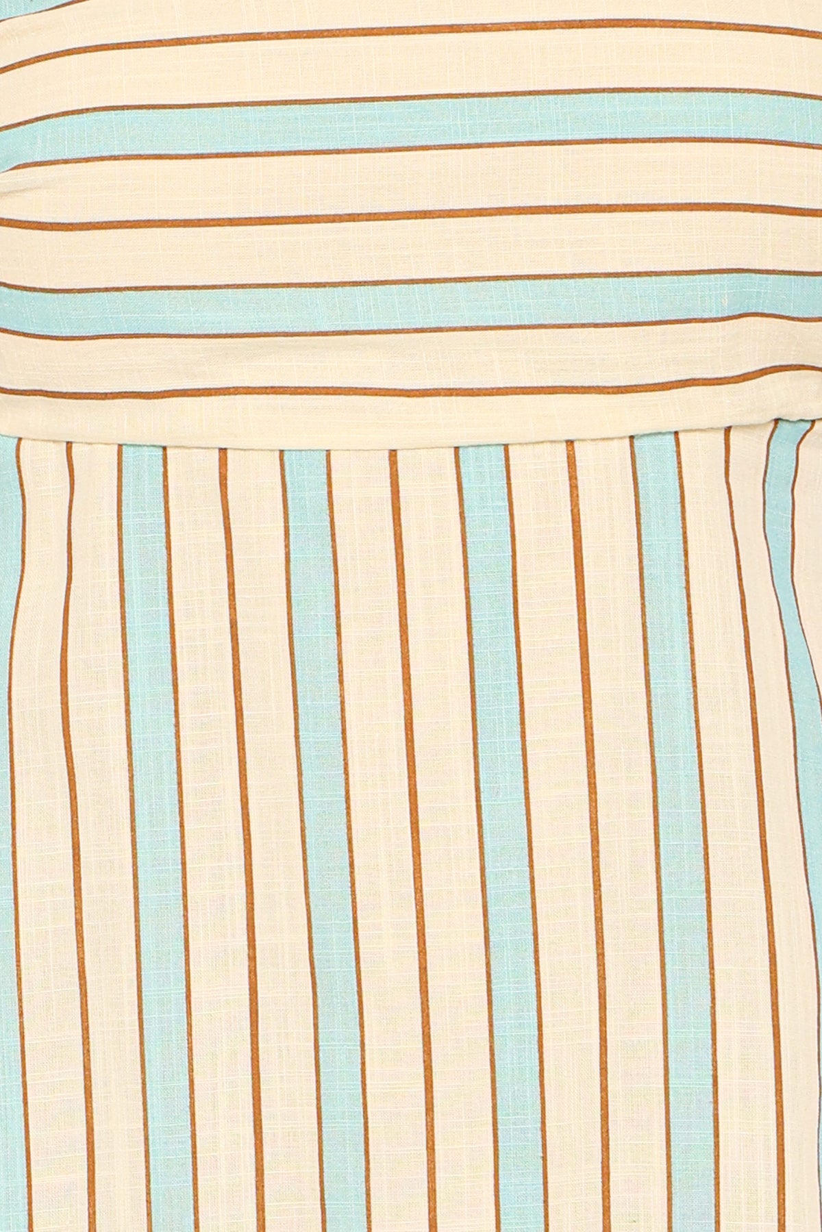 Brea Maxi Dress in Green Stripe – view 6 of 7