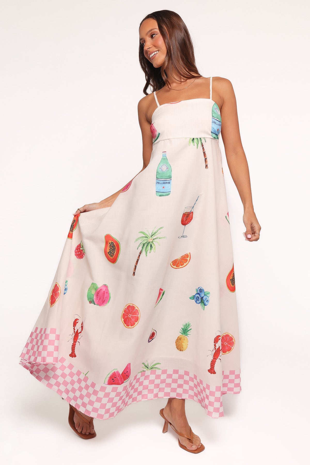 Brea Maxi Dress in Tutti Fruitti – view 3 of 5