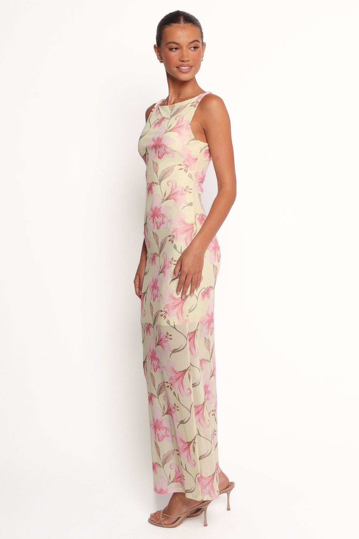 Brissa Maxi Dress in Yellow Floral – view 3 of 6
