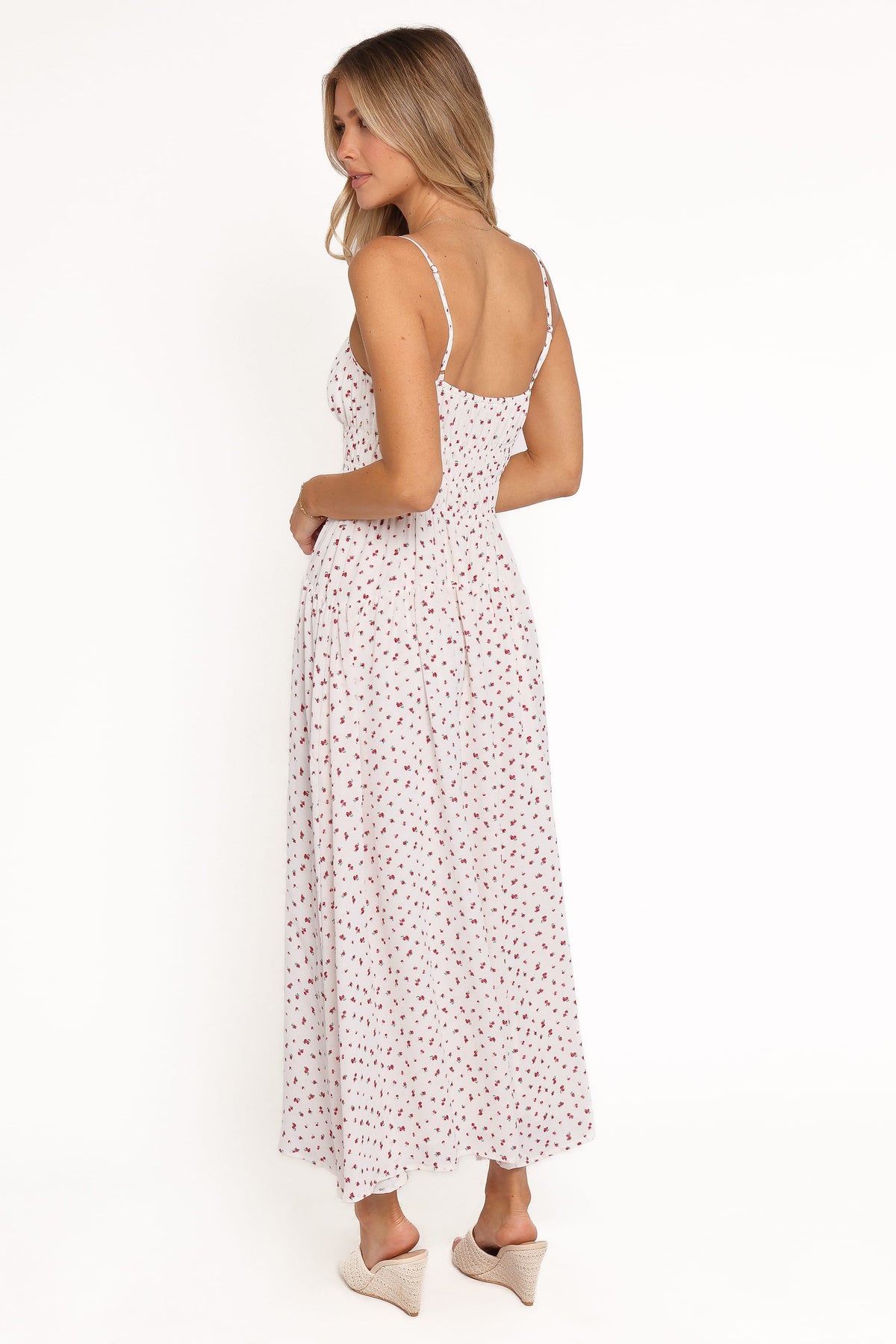 Brittany Maxi Dress in Red Floral – view 5 of 7