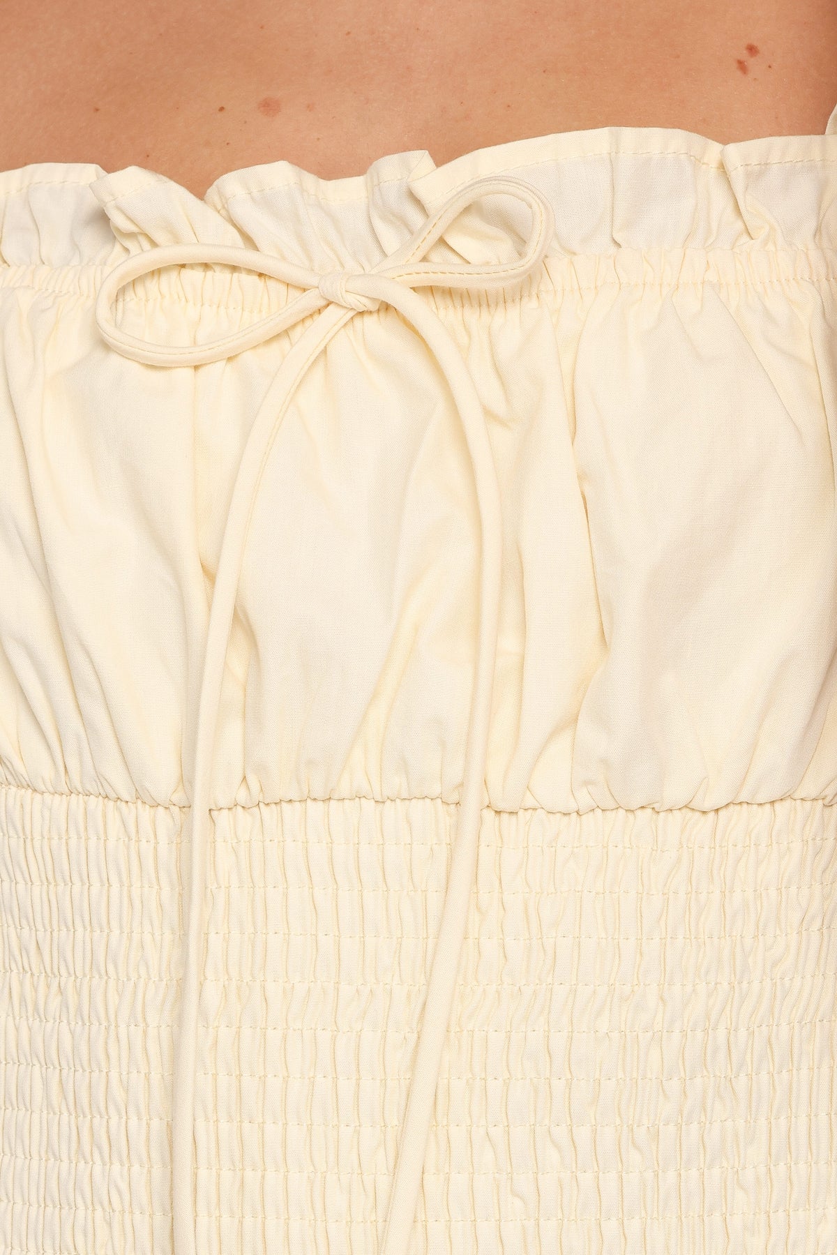 Bronte Midi Dress in Butter Yellow – view 6 of 6