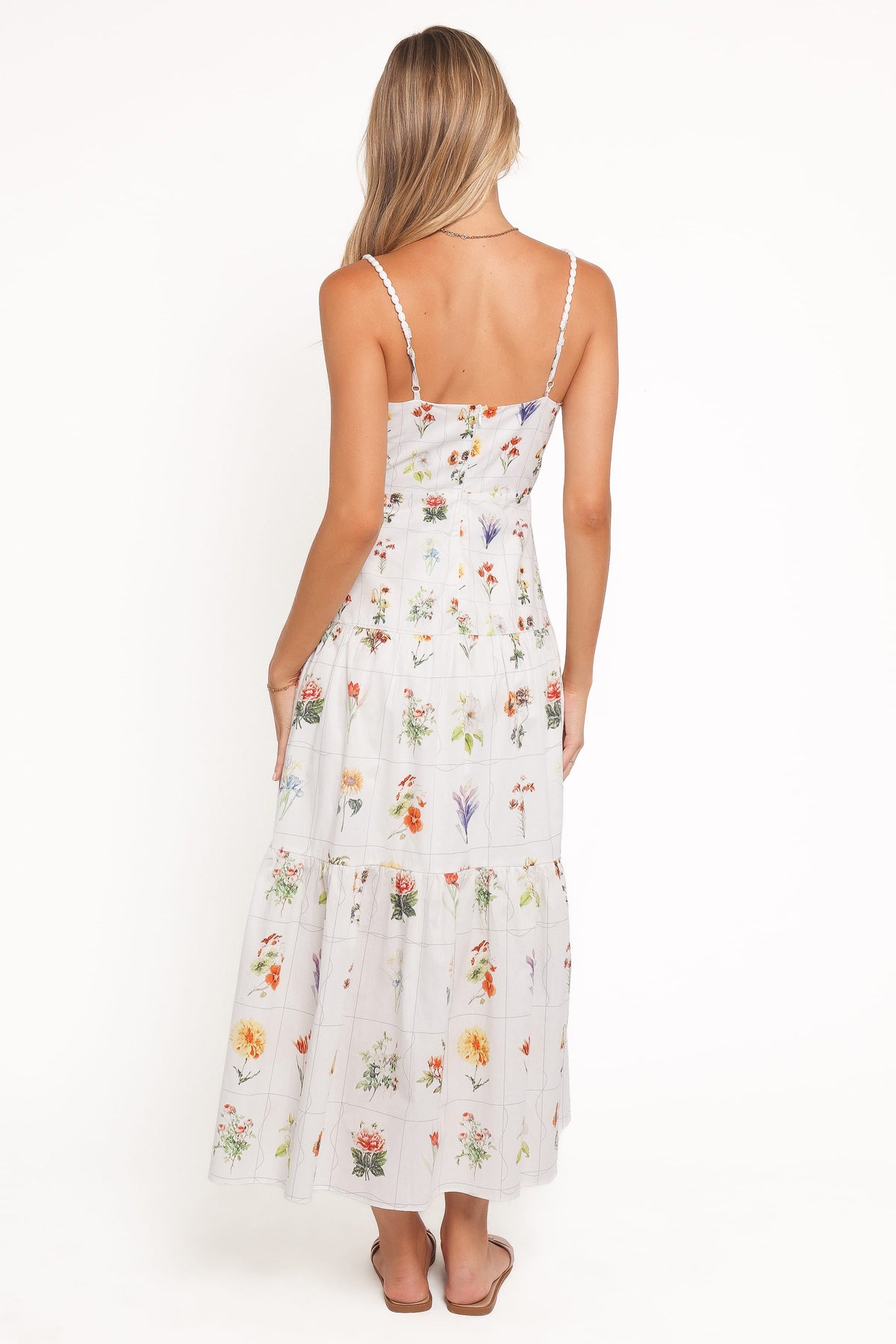 Brooks Maxi Dress in White Floral – view 4 of 5