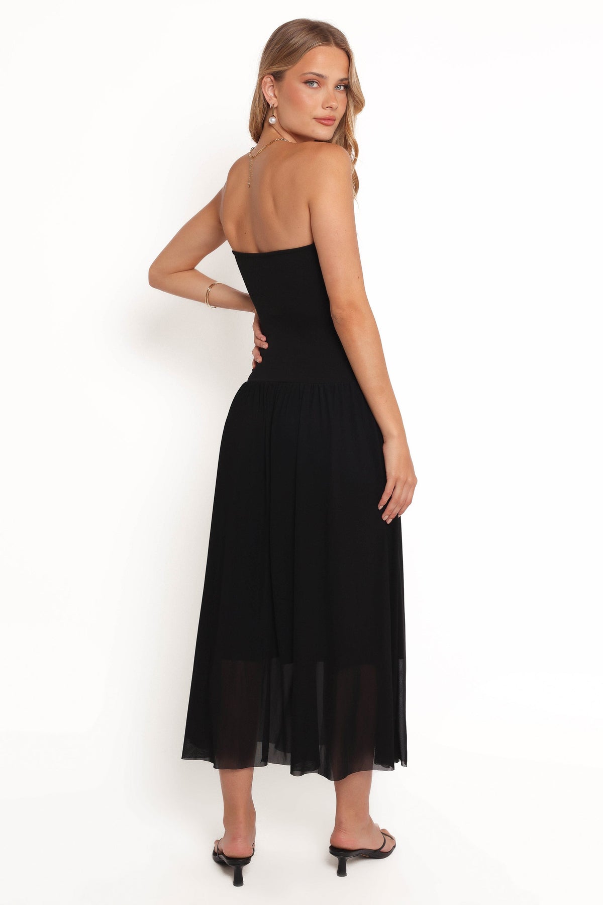 Caitie Midi Dress in Black – view 4 of 8