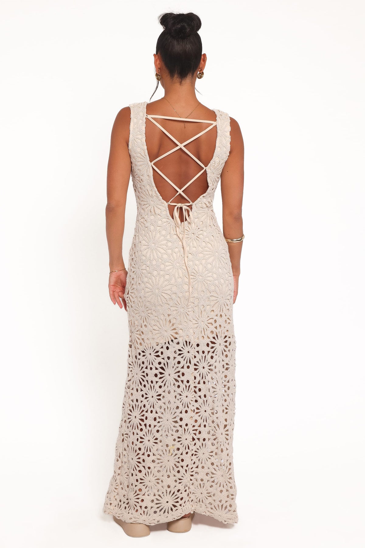 Carlene Maxi Dress in Natural – view 5 of 8