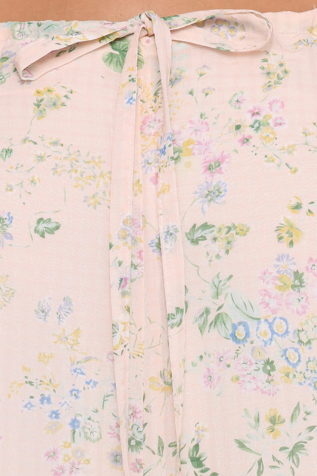 Caroline Maxi Dress in Pastel Pink Floral – view 6 of 7