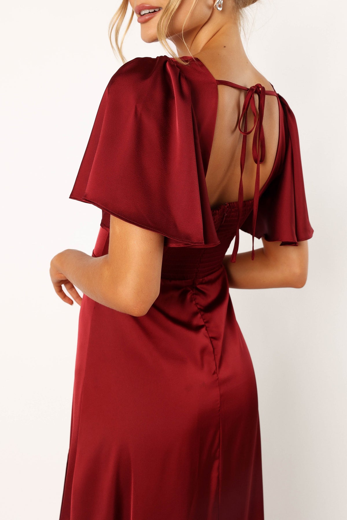 Casper Maxi Dress in Wine – view 2 of 10