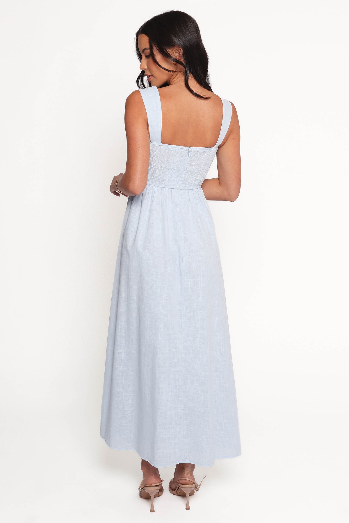 Caty Maxi Dress in Pale Blue – view 5 of 7