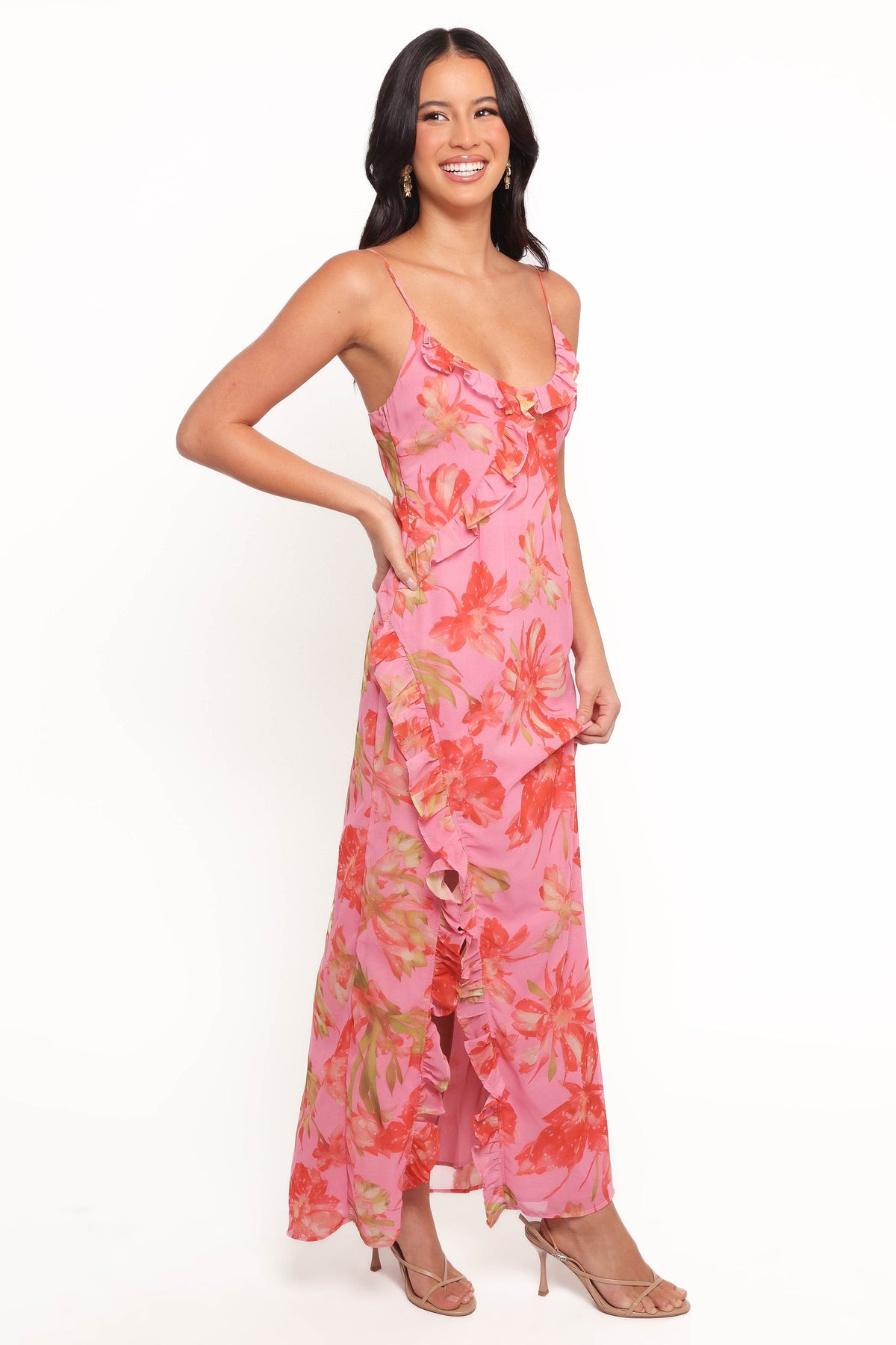 Charli Maxi Dress in Tropical Floral – view 7 of 8