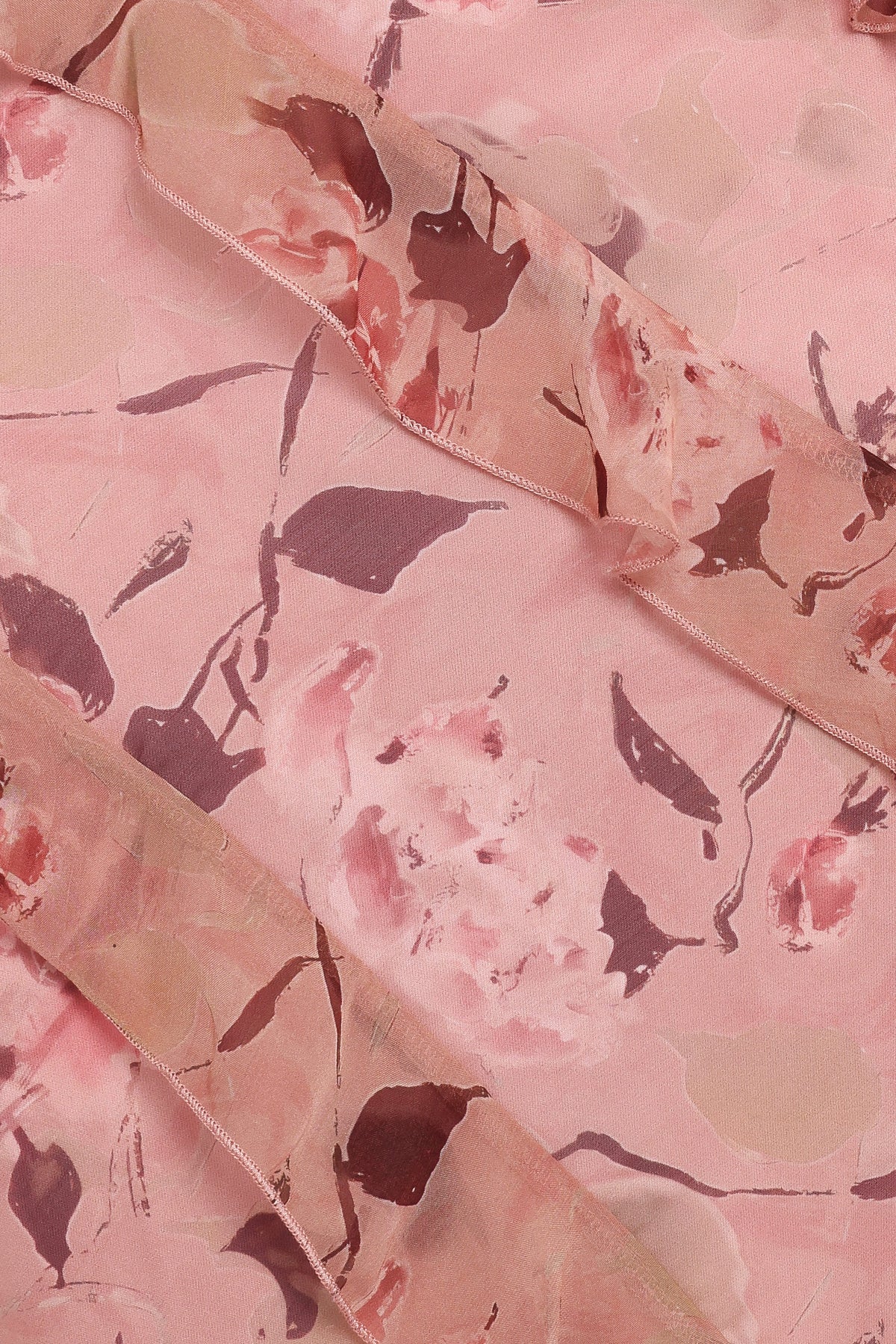 Ciao Ruffles Maxi Dress in Pale Pink Floral – view 8 of 9