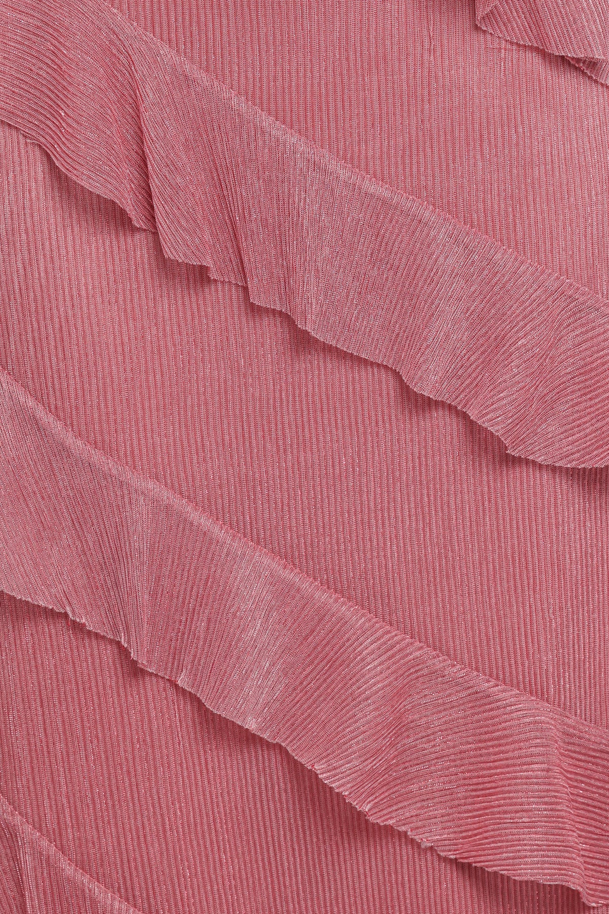 Ciao Ruffles Maxi Dress in Pink – view 7 of 8