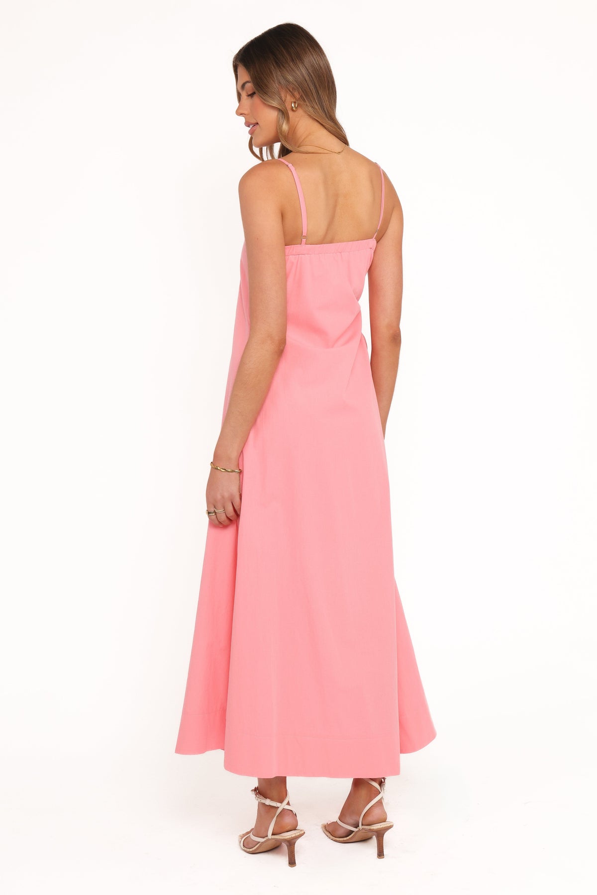 Corina Midi Dress in Watermelon – view 4 of 8