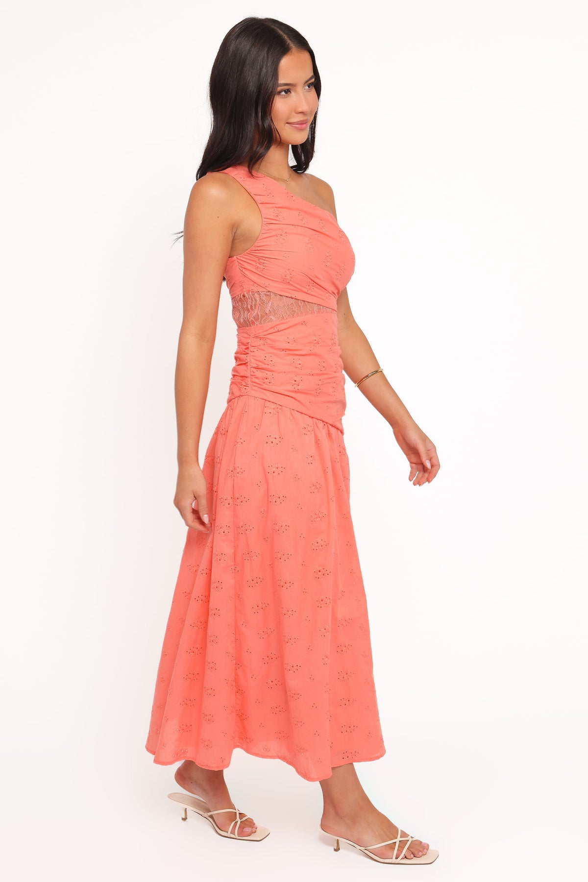 Corinne Maxi Dress in Coral – view 4 of 7