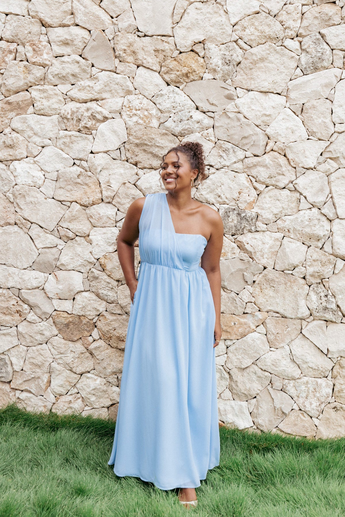 Darlee Maxi Dress in Cornflower Blue – view 7 of 7