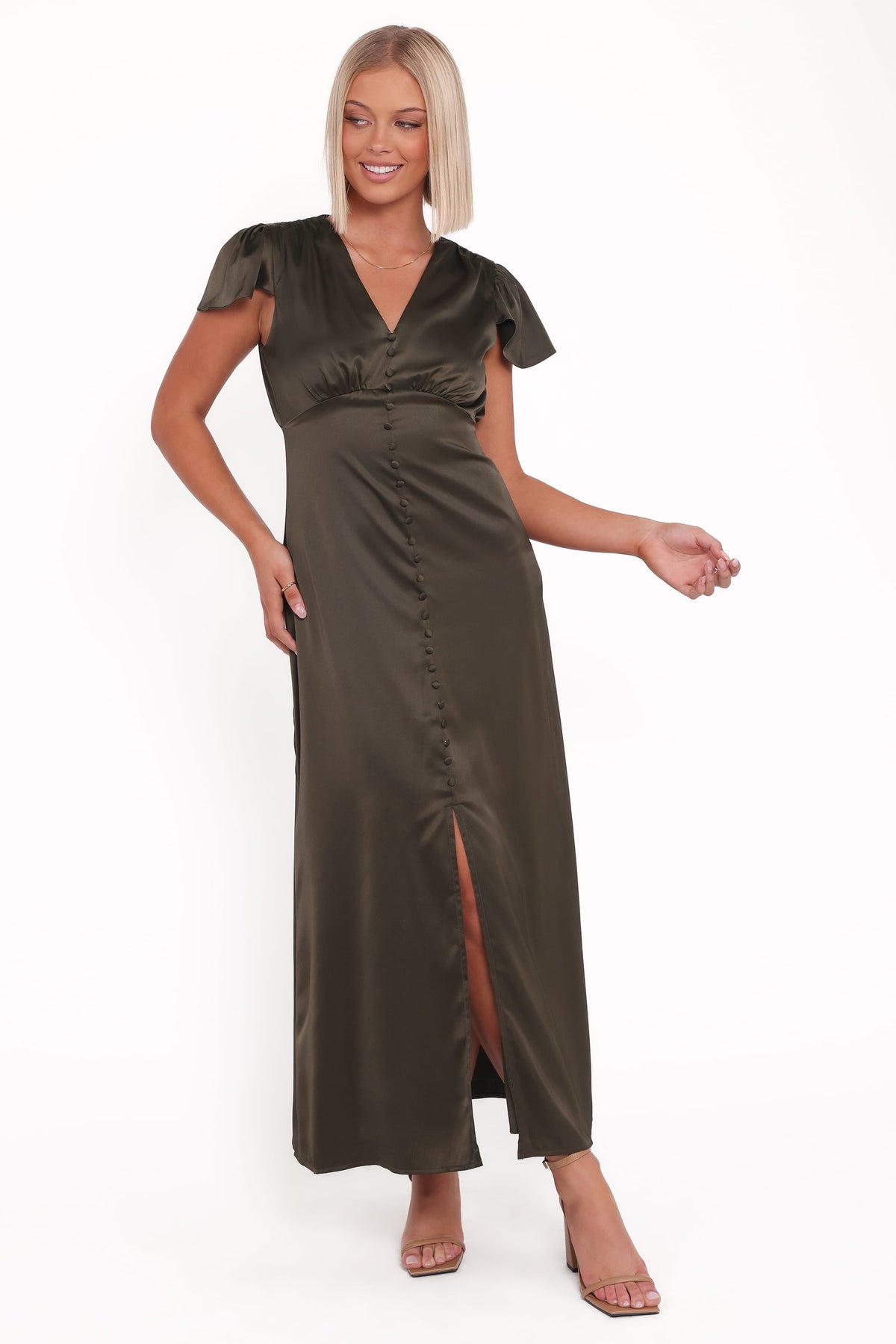 Dean Maxi Dress in Olive – view 5 of 6