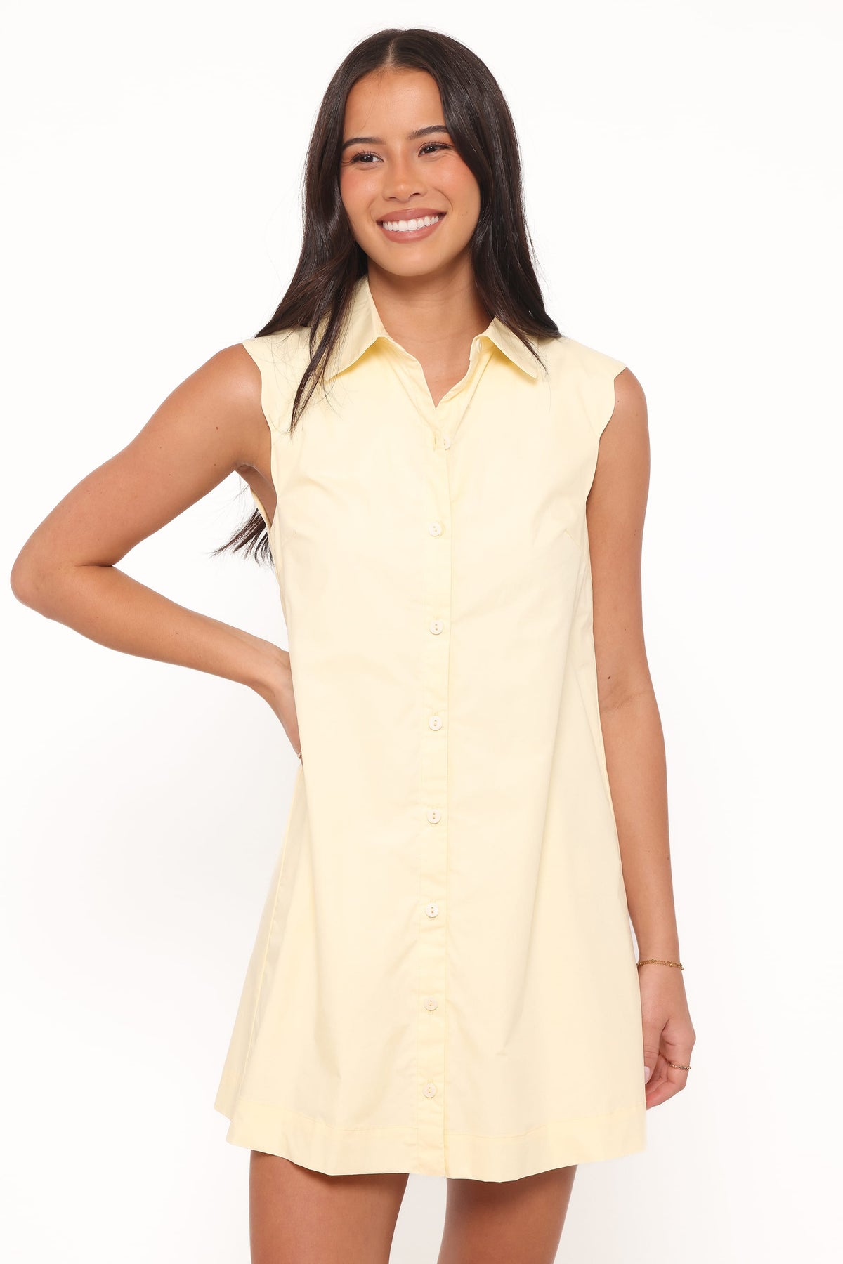 Deirdre Mini Dress in Yellow – view 2 of 8