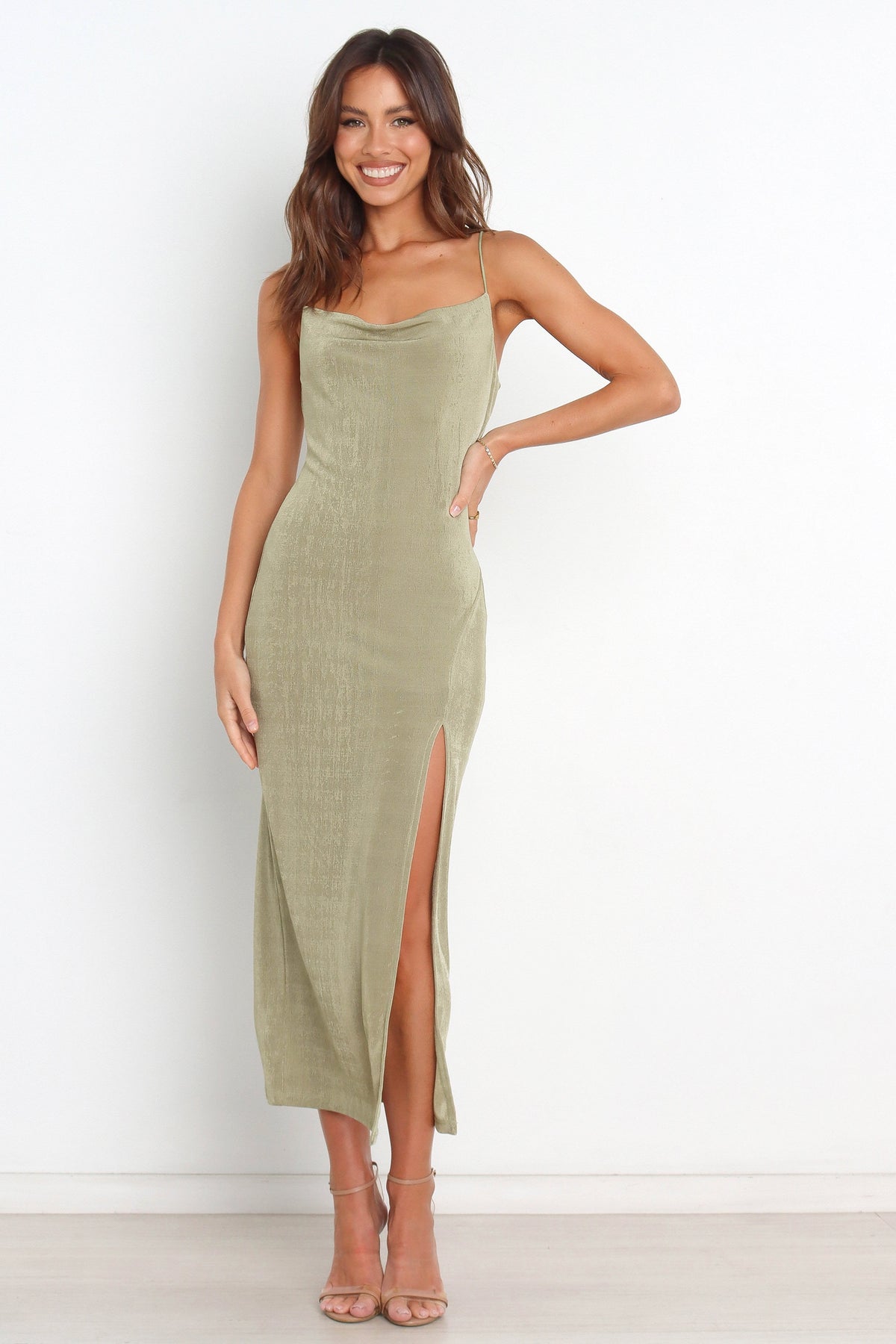 Diani Dress in Olive – view 1 of 9