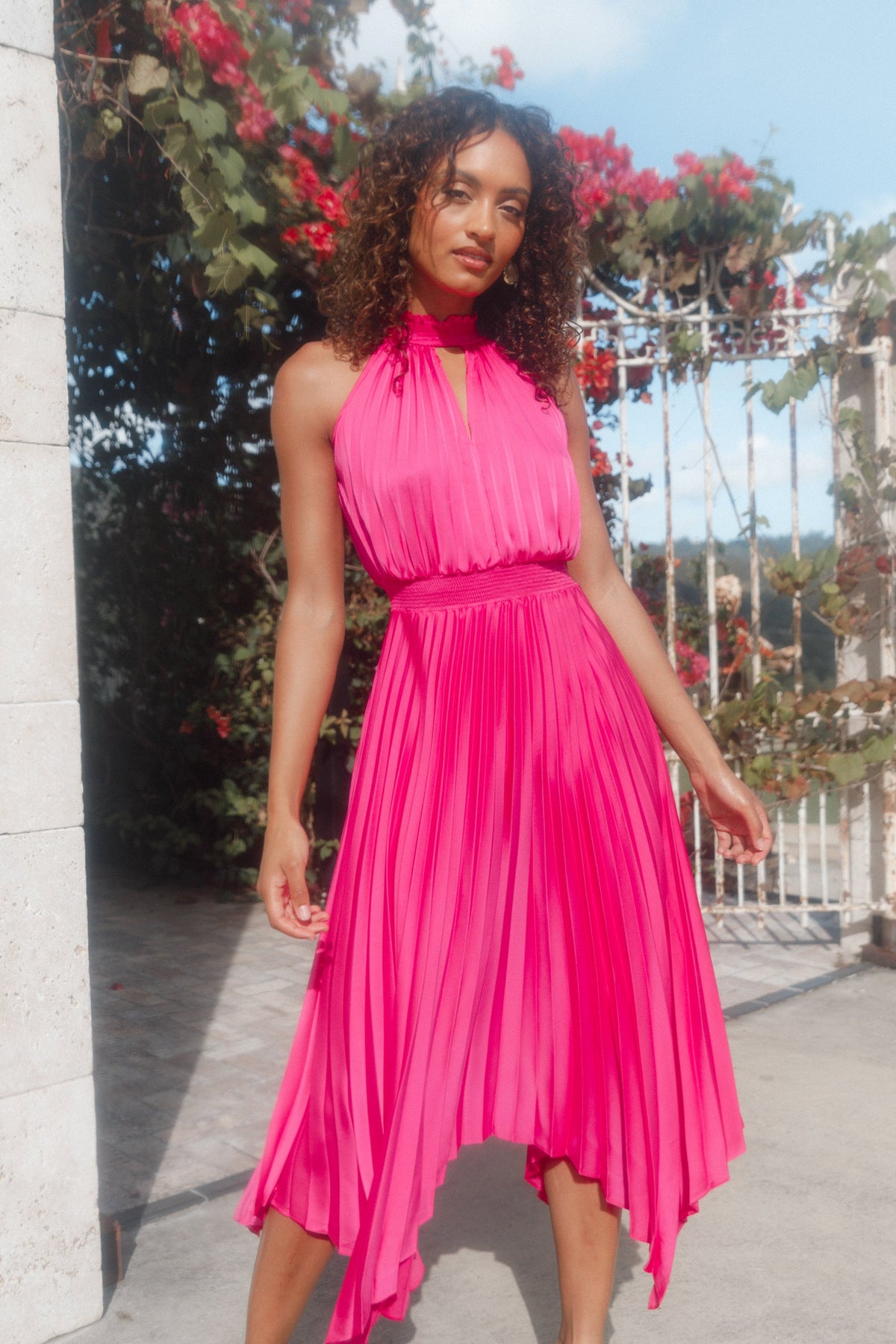 Dominique Dress in Pink – view 2 of 8